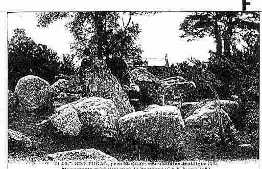 Ville de KERTUGAL Carte postale ancienne